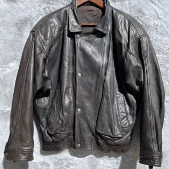 EUC Milano Connection by Taka-Q Soft Leather Jacket Rare Italian Designe… - Picture 1 of 11